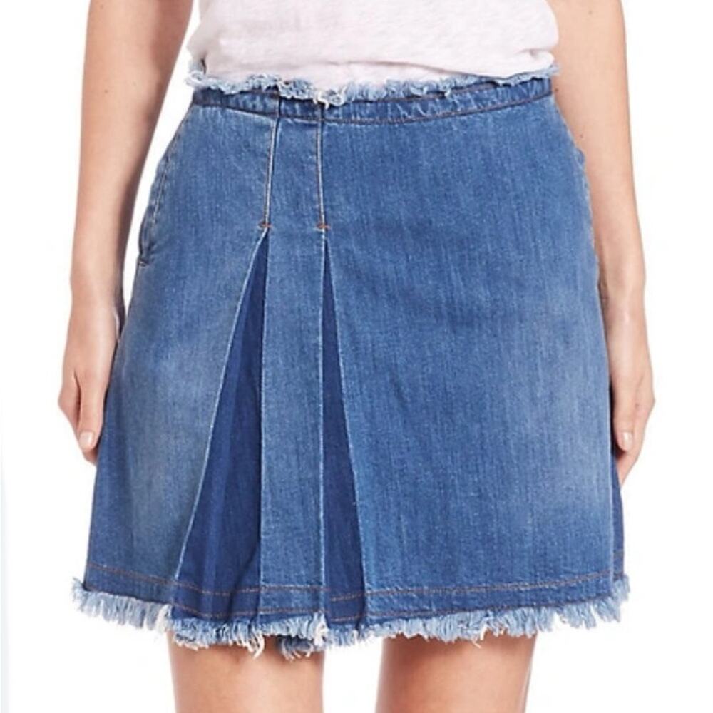 See By Chloe Blue Denim Skirt